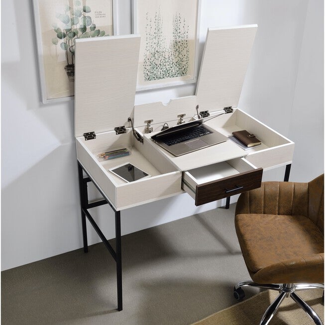 Built-In Usb Port Writing Desk, , alternate image number null