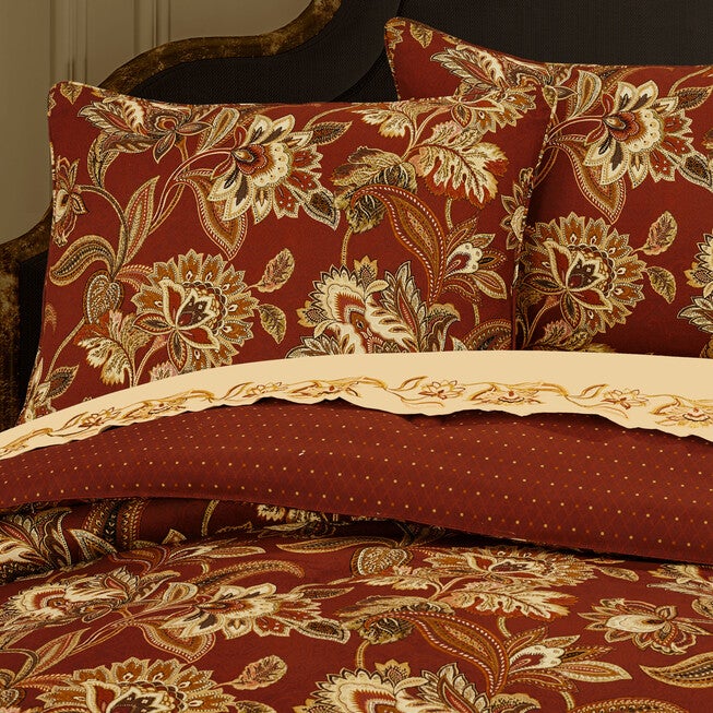 Montecito Red 4 Piece Comforter Set, RED, alternate image number 1