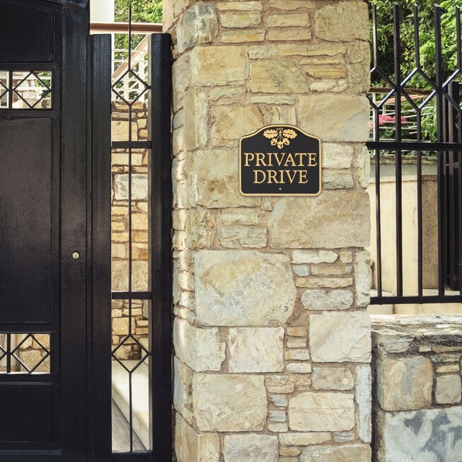 Private Drive Sign, , alternate image number 5
