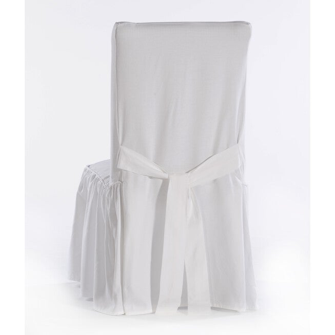 Ruffled Dining Chair Slipcover, , on-hover image number 1