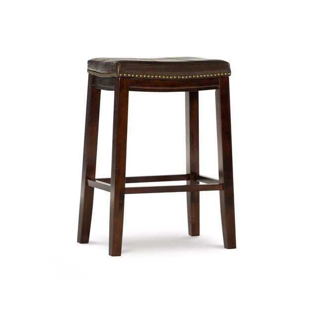 Crowell BROWN BAR STOOL, , on-hover image number 1