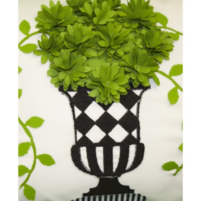 Dimensional Indoor Outdoor Potted Topiary 13X25 Decorative Pillow, , alternate image number 2