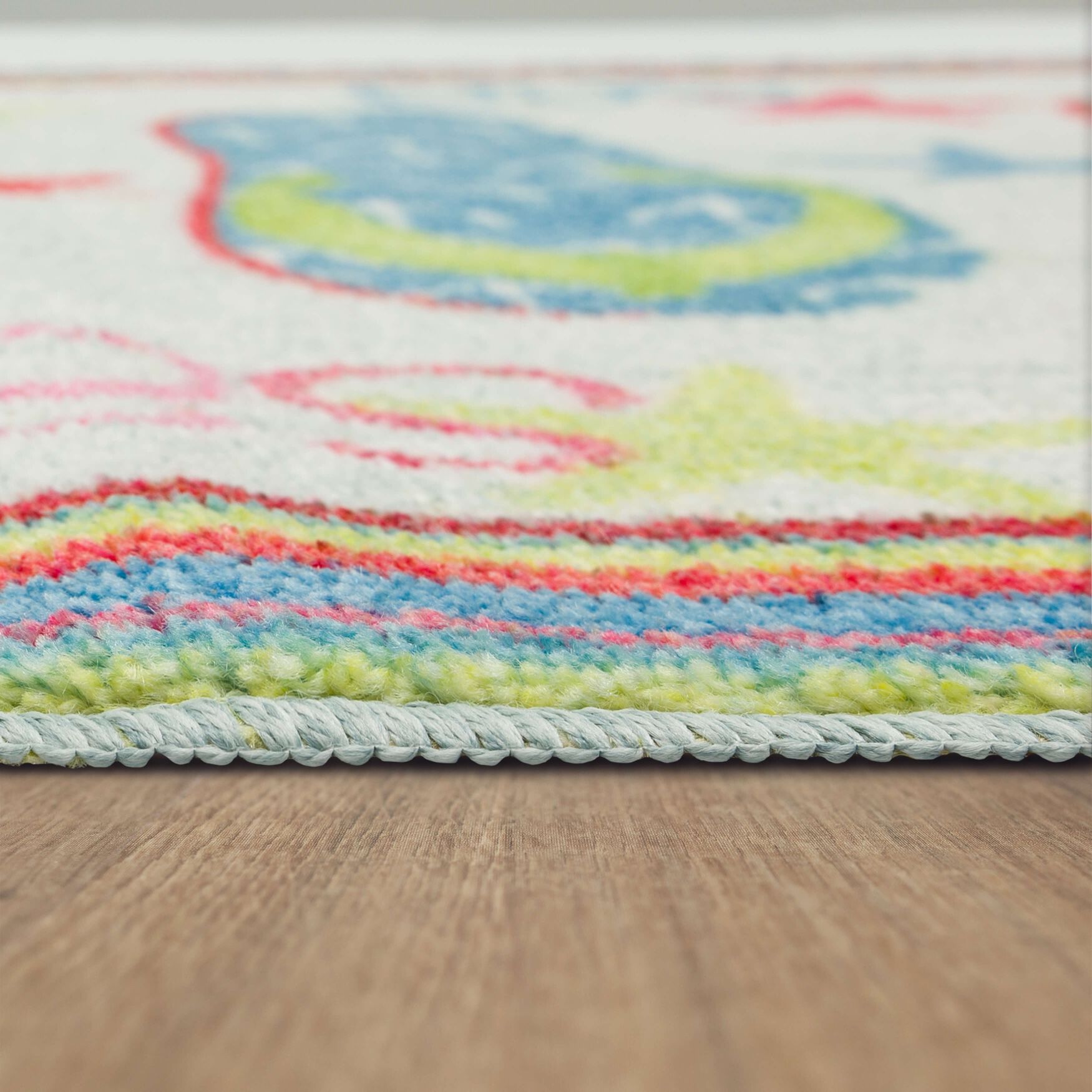 Boardwalk Flip Flops Multi Kitchen Rug, , alternate image number 3