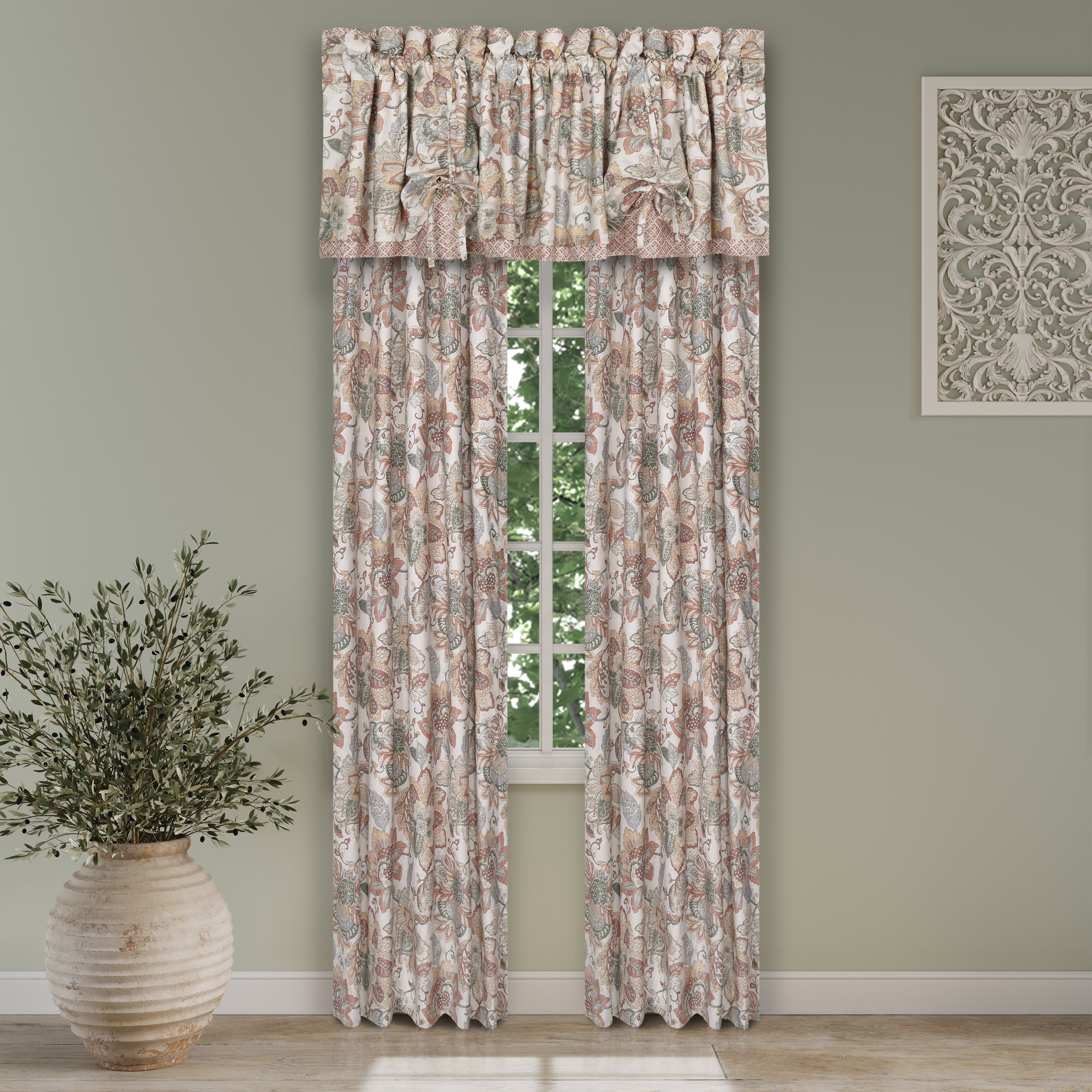 Janessa 84 Inch Window Panel Pair, SPICE, alternate image number 2