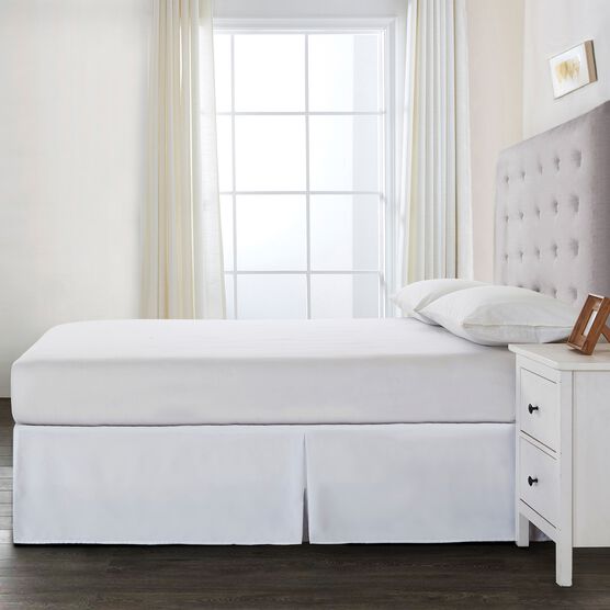 Bed Maker's Adjustable Bed Wrap-Around 15"" Tailored Bedskirt , , alternate image number null