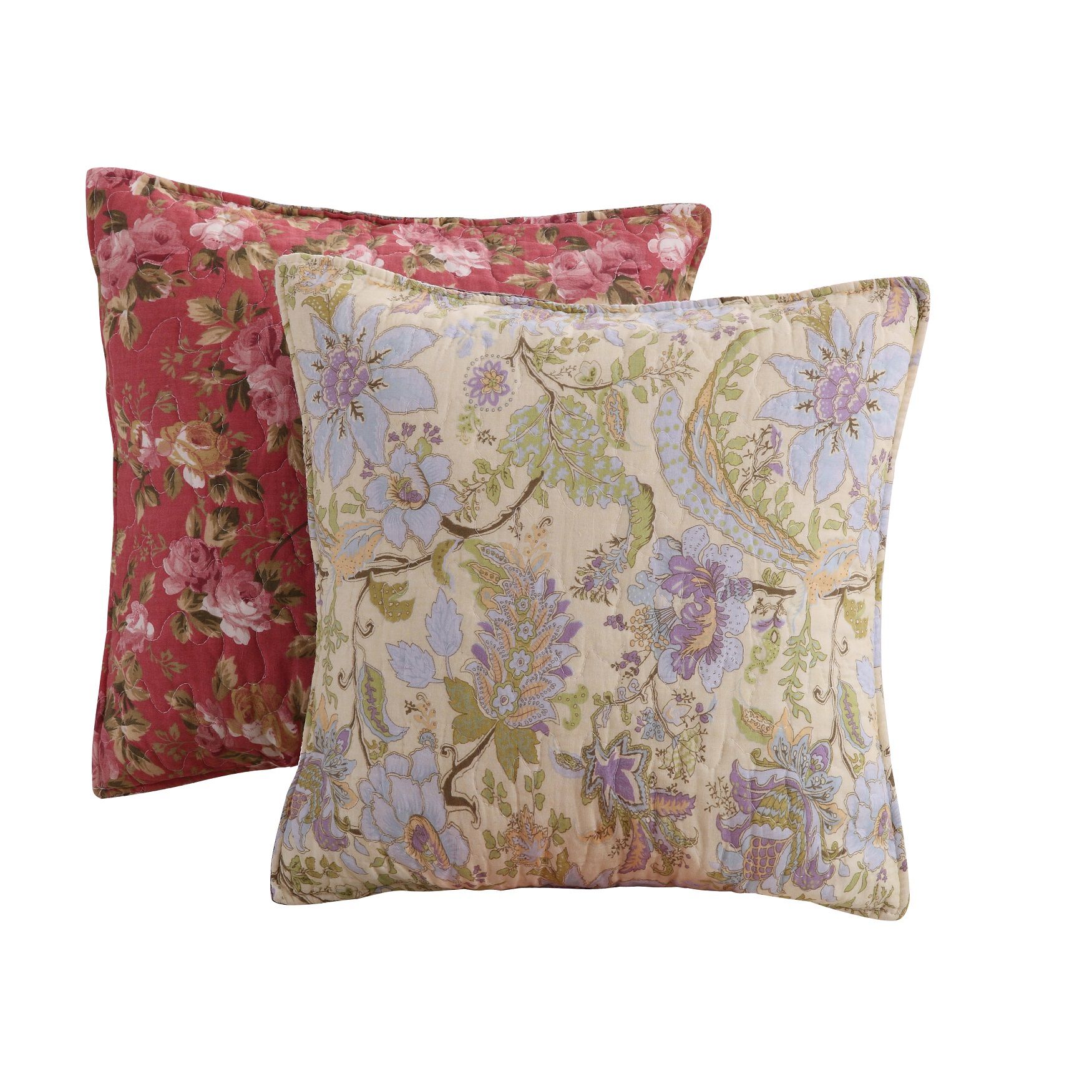 Blooming Prairie Decorative Pillow Set, MULTI, hi-res image number 0