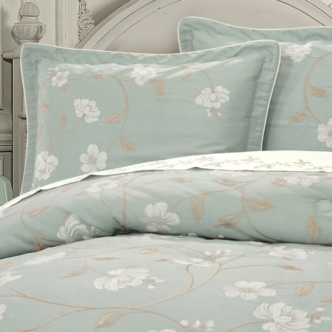 Spring Garden 4 Piece Comforter Set, SPA, alternate image number 2