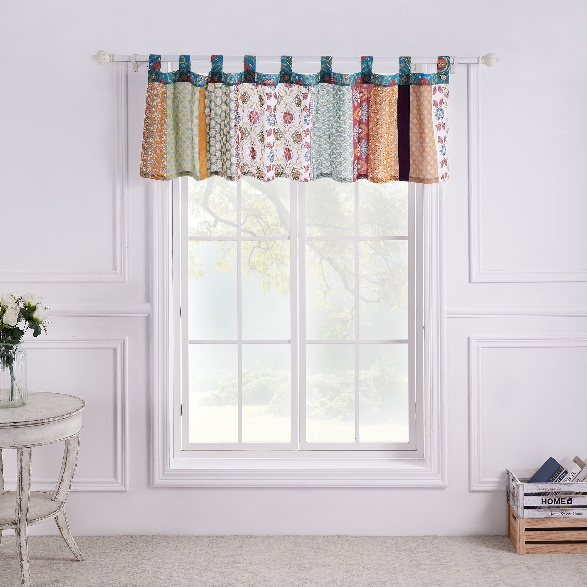 Thalia Window Treatment Valance Curtains, Tango, TANGO, alternate image number 3