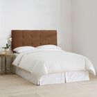 Microsuede Tufted Headboard, , alternate image number null