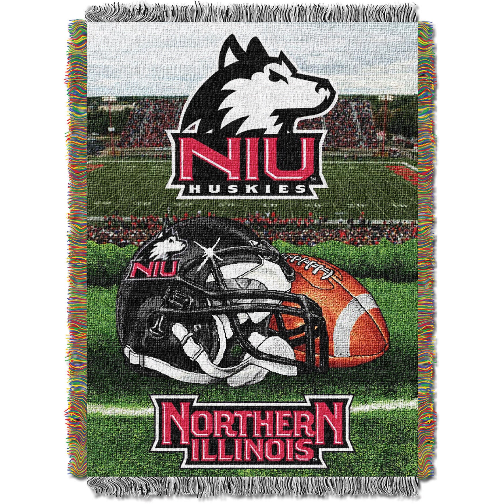 Northern Illinois HFA Throw, MULTI, hi-res image number 0