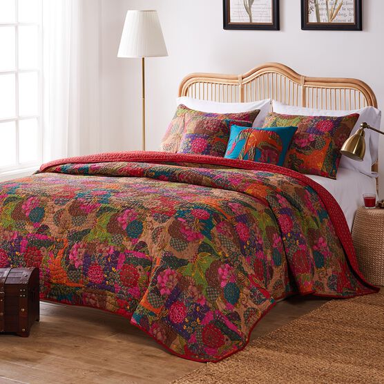 Jewel Quilt Set , , alternate image number null