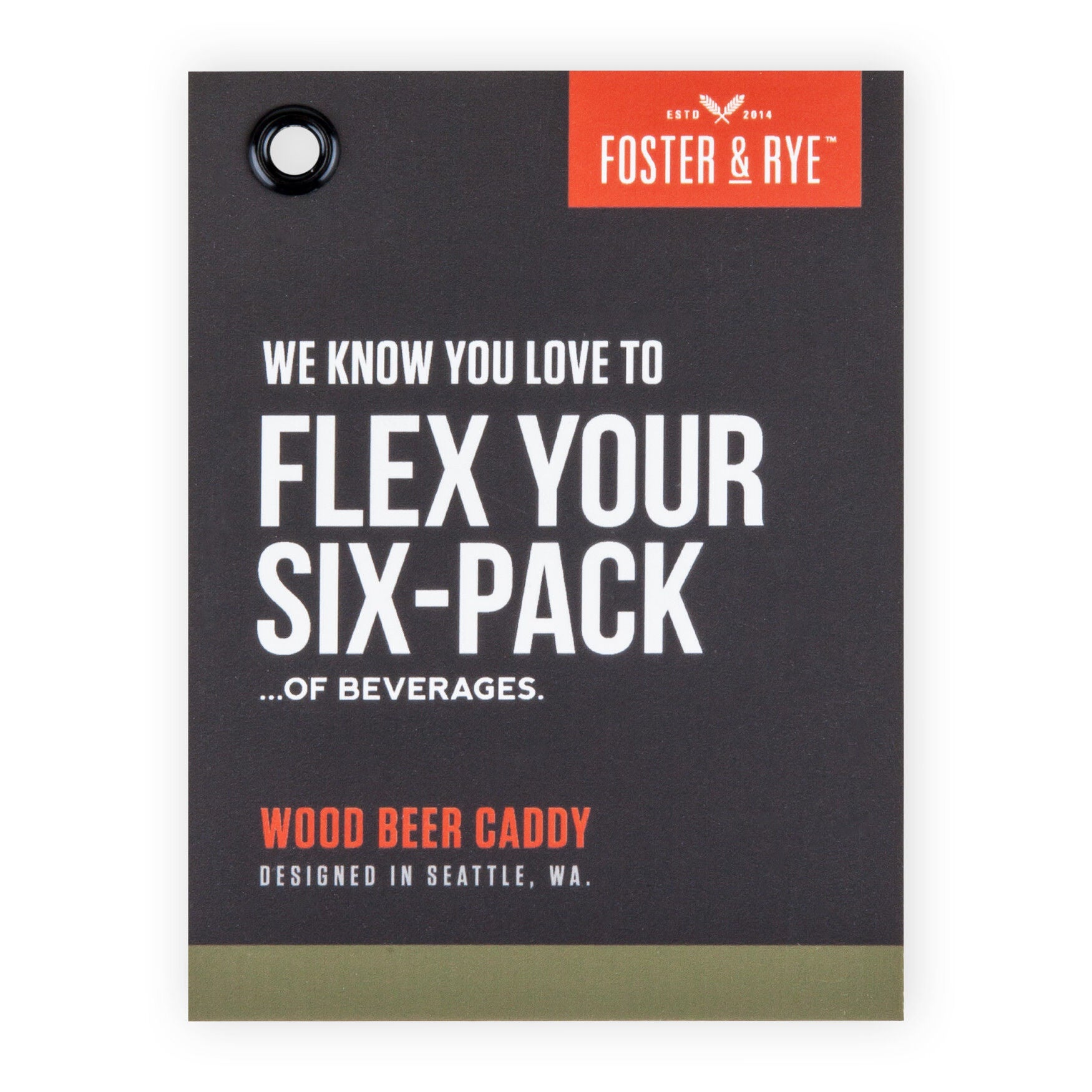 Acacia Wood Beverage Caddy, , alternate image number 2