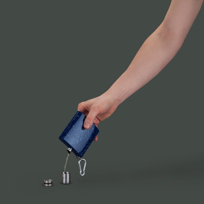 Enamel Carabiner Beverage Flask, , on-hover image number null