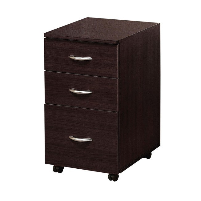 File Cabinet W/3 Drw, ESPRESSO, hi-res image number null