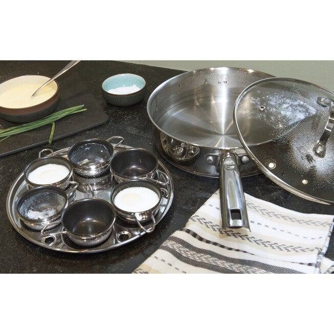 6 Egg Poacher Set, , alternate image number 3