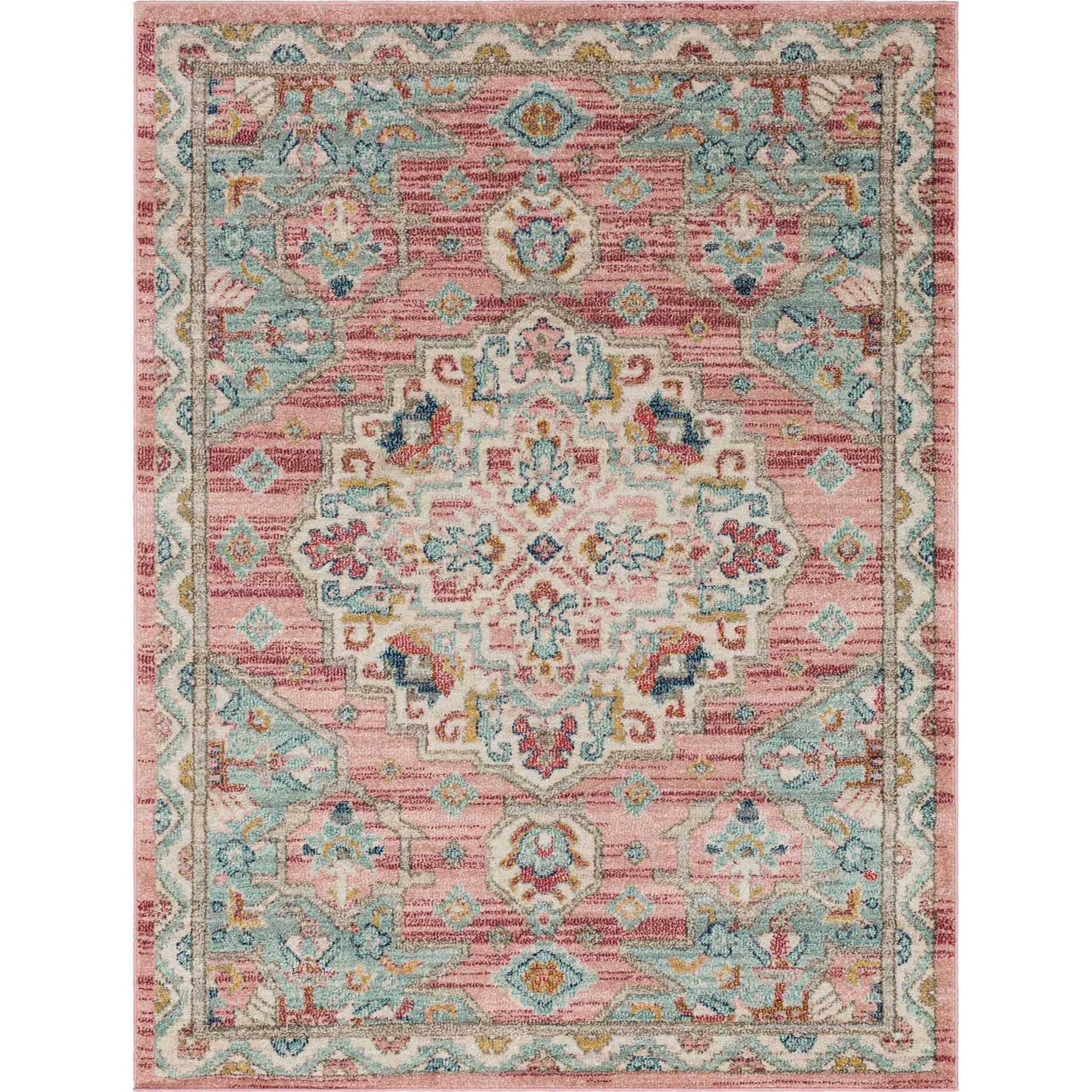 Laughton Area Rug, PINK, hi-res image number 0