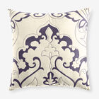 Amelia 16" Square Pillow, IVORY LAVENDER, hi-res image number null