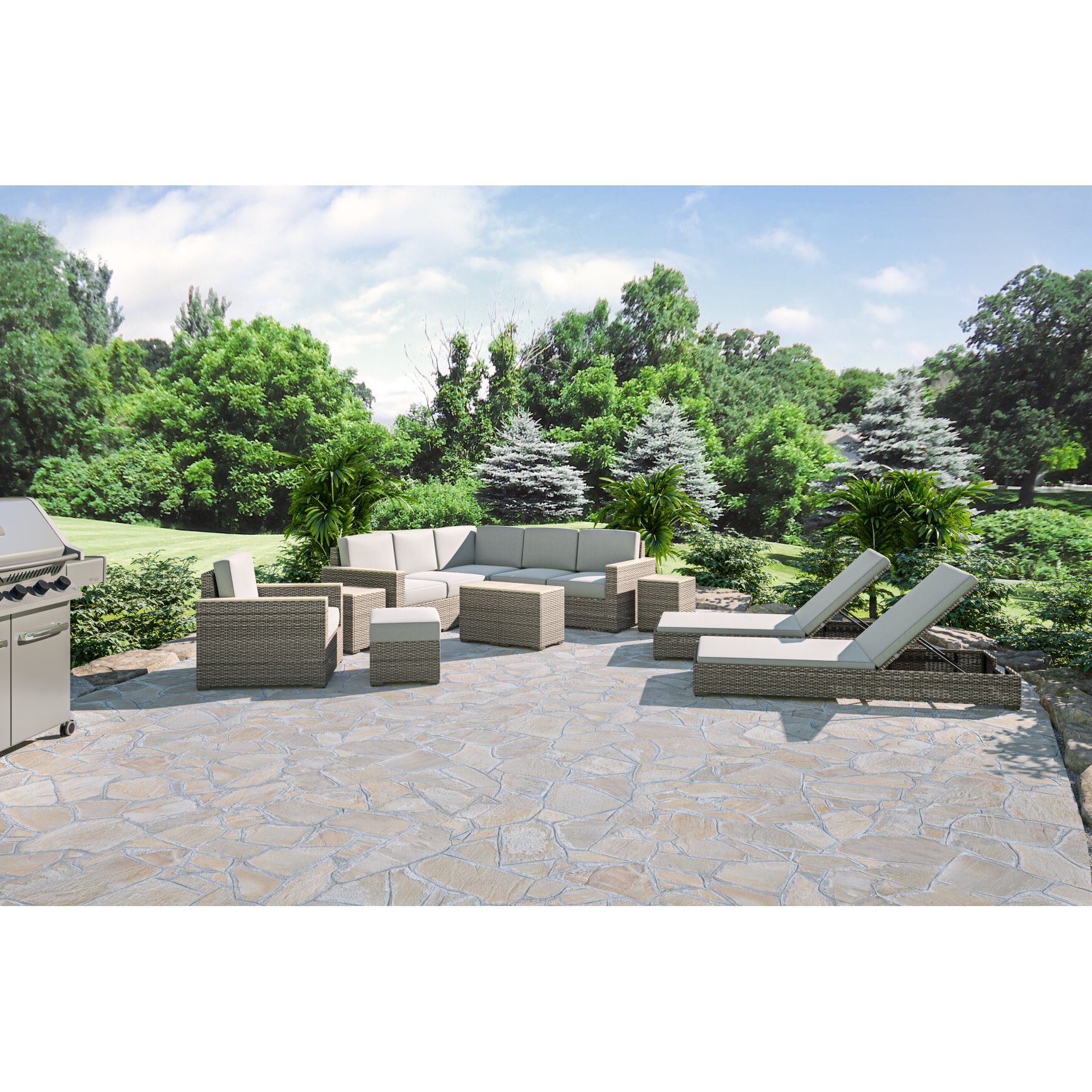 Boca Raton Arm Chair, , alternate image number 2