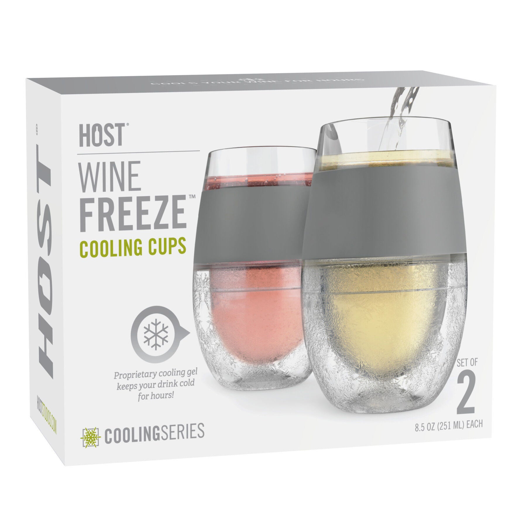 Wine Freeze Cooling Cups (Set Of 2) By, , alternate image number 12