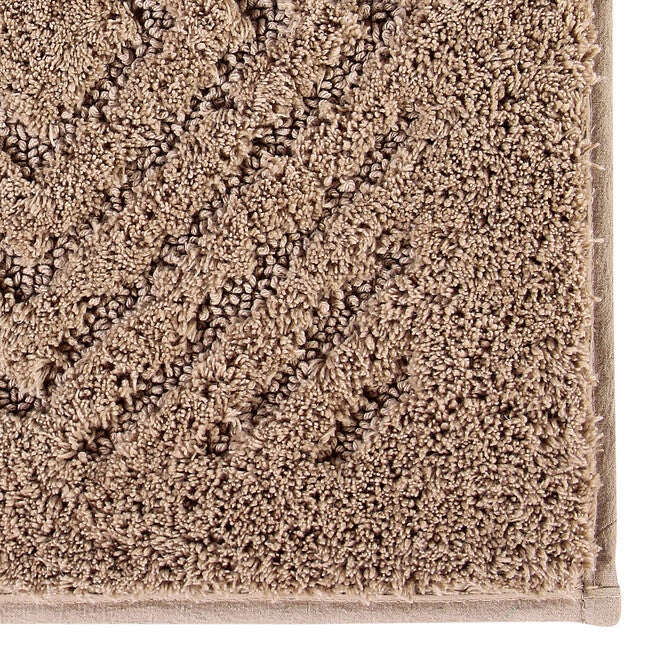Trier Collection 25% Cotton & 75% Polyester 20 inches X 30 inches Rectangle Bath Rug, , alternate image number 2