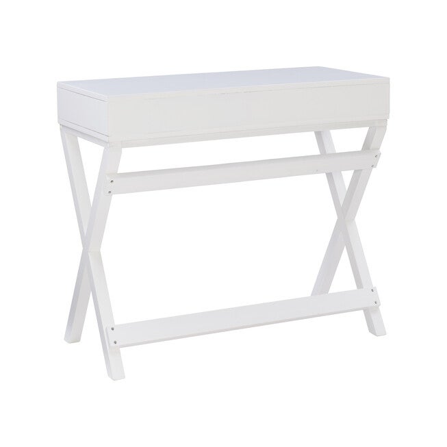 Peggy White Writing Desk, , alternate image number null