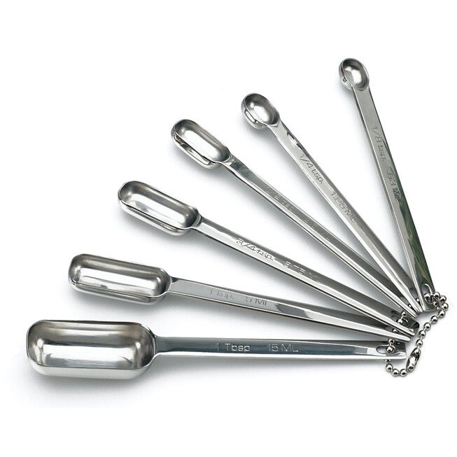 Spice Measuring Spoon, Set 6, GRAY, hi-res image number 0