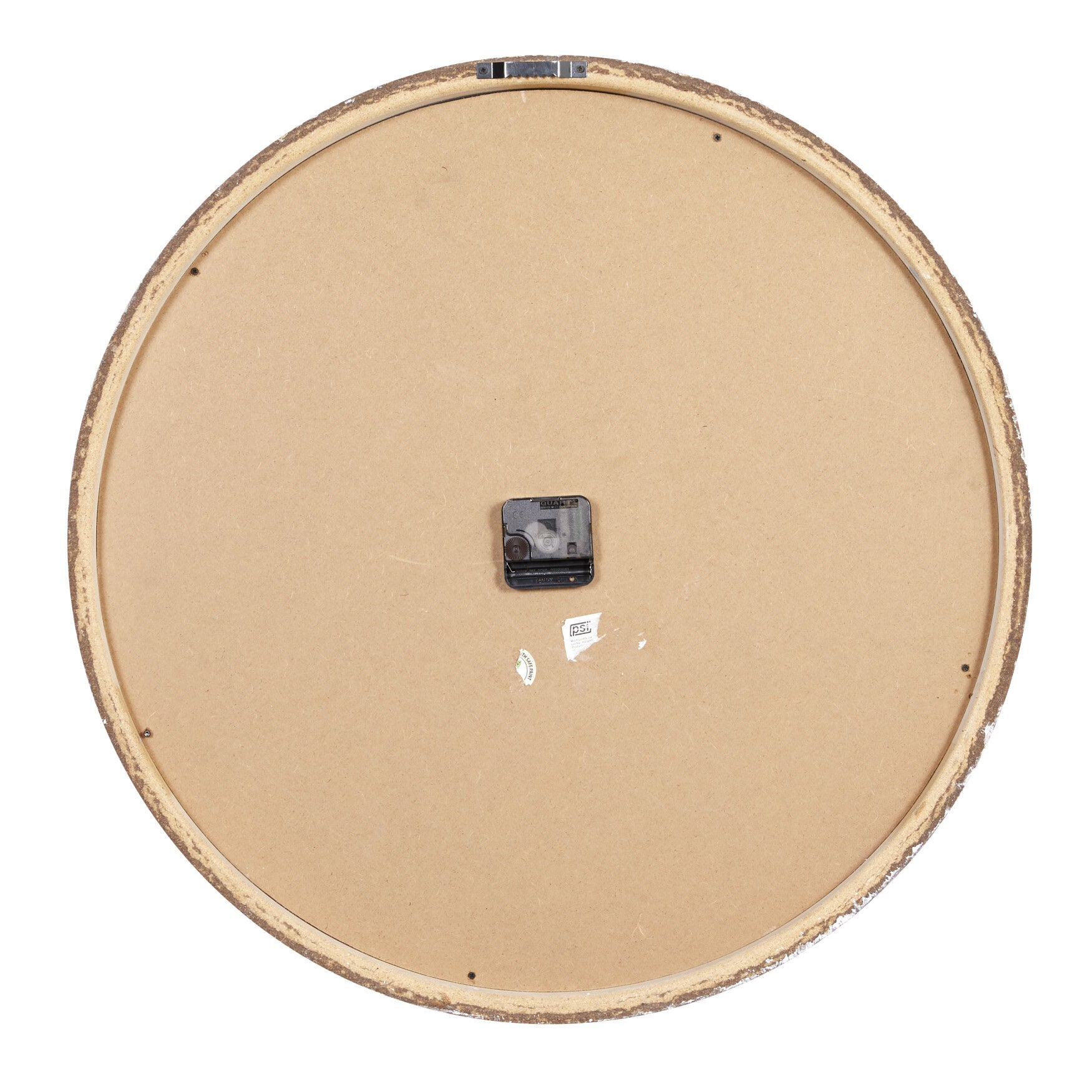 White Vintage Wood Wall Clock, , alternate image number 2