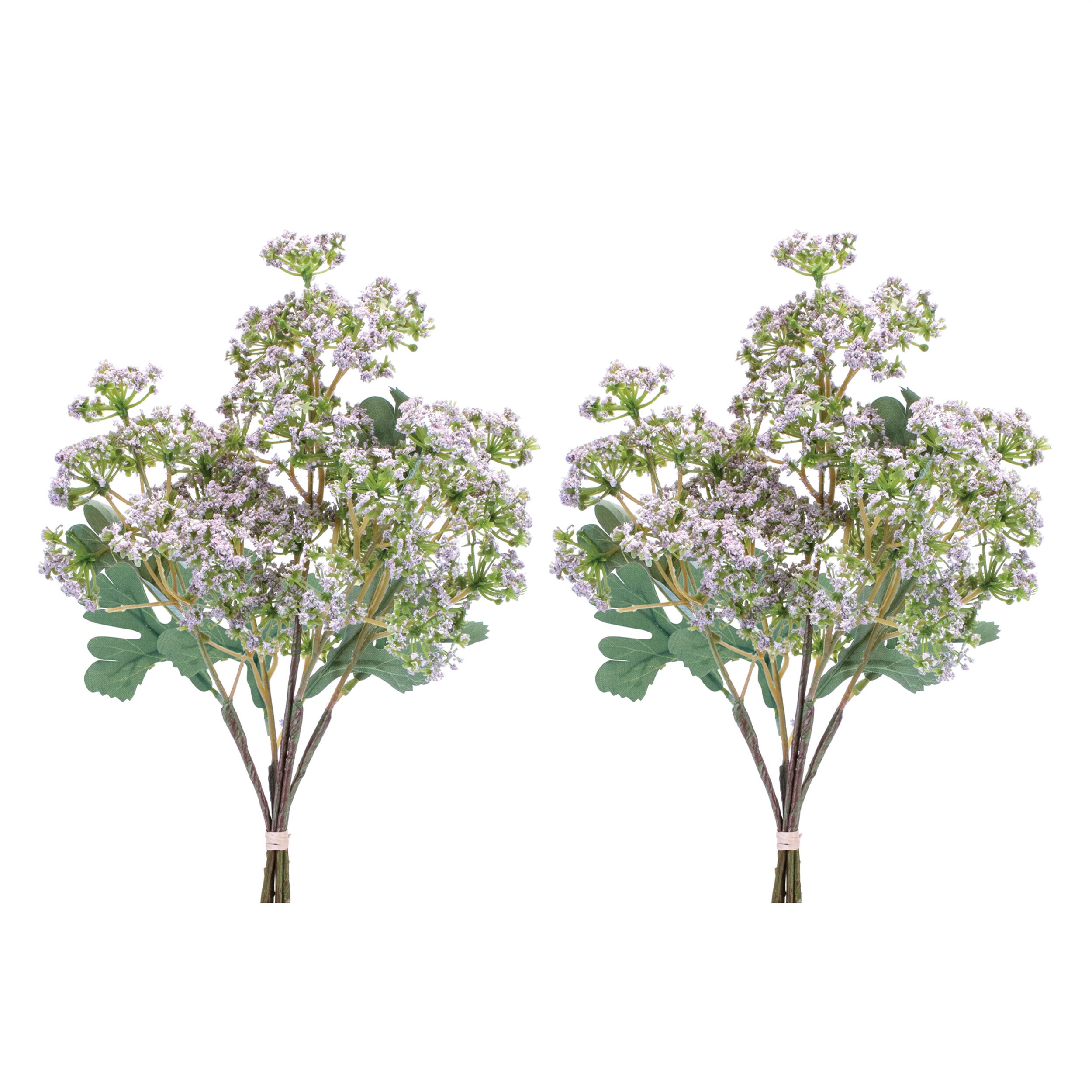 Purple Angelica Floral Bundle (Set of 2), GREEN PRUPLE, alternate image number 2