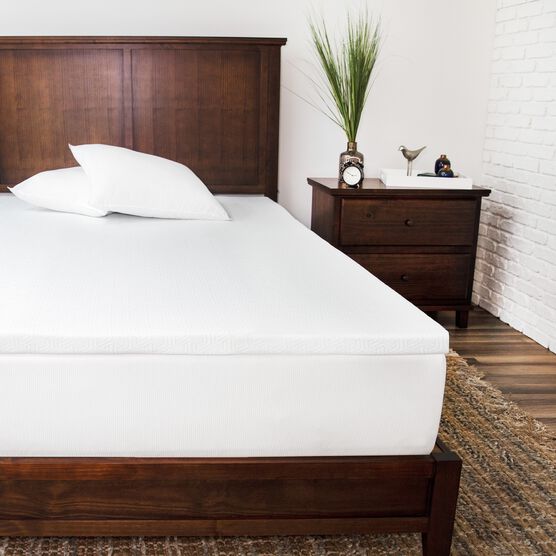 SensorPEDIC 2-Inch Prime Gel-Infused Memory Foam Mattress Topper, , alternate image number null