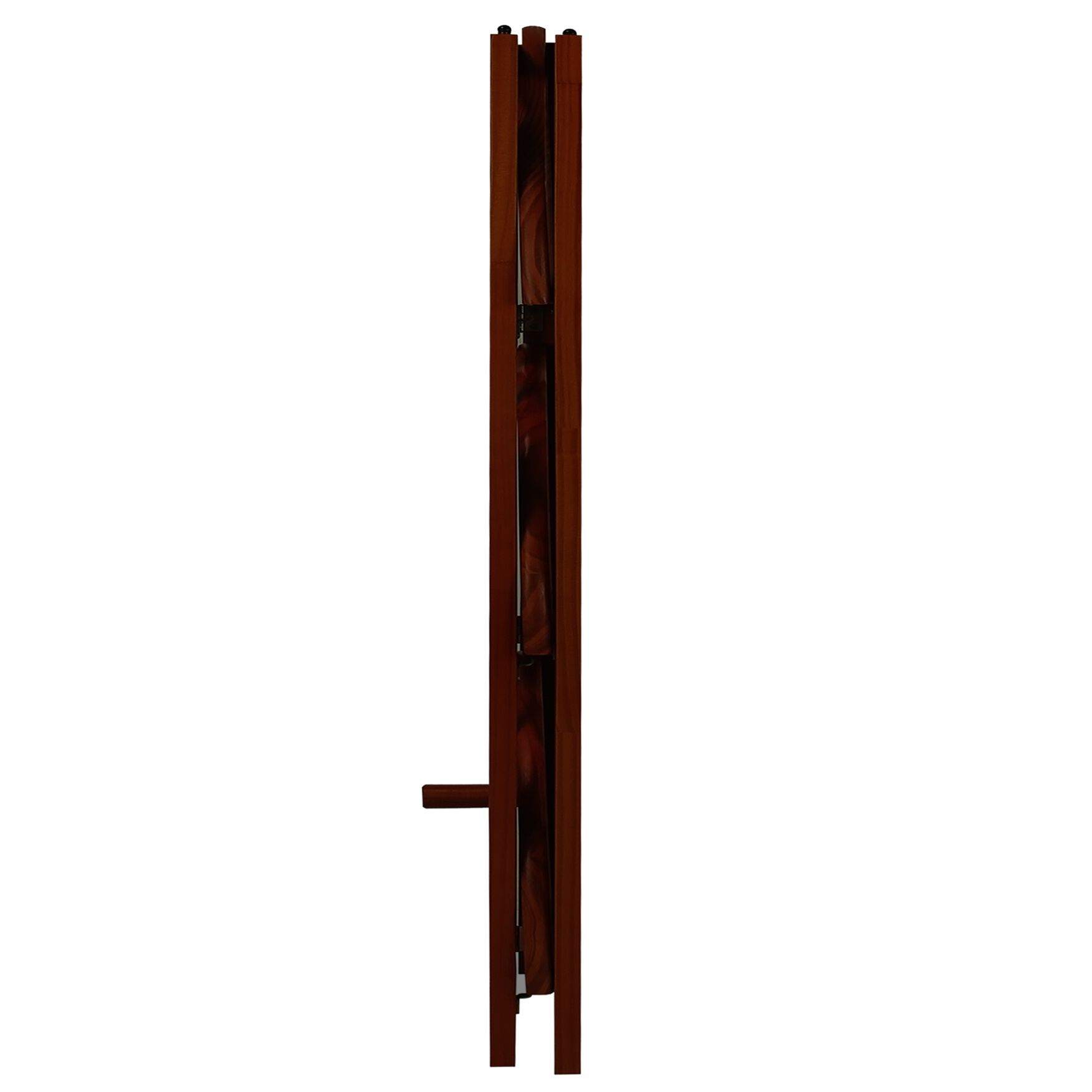 4-Shelf Corner Folding Bookcase - Truffle Brown, , alternate image number 5