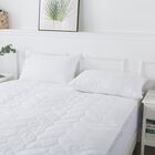 Cotton Quilted Dual Chamber 1.5 In. Feather Topper Mattress Toppers, , alternate image number null