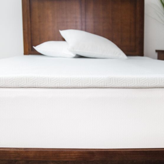 SensorPEDIC 2-Inch Prime Gel-Infused Memory Foam Mattress Topper, , alternate image number null