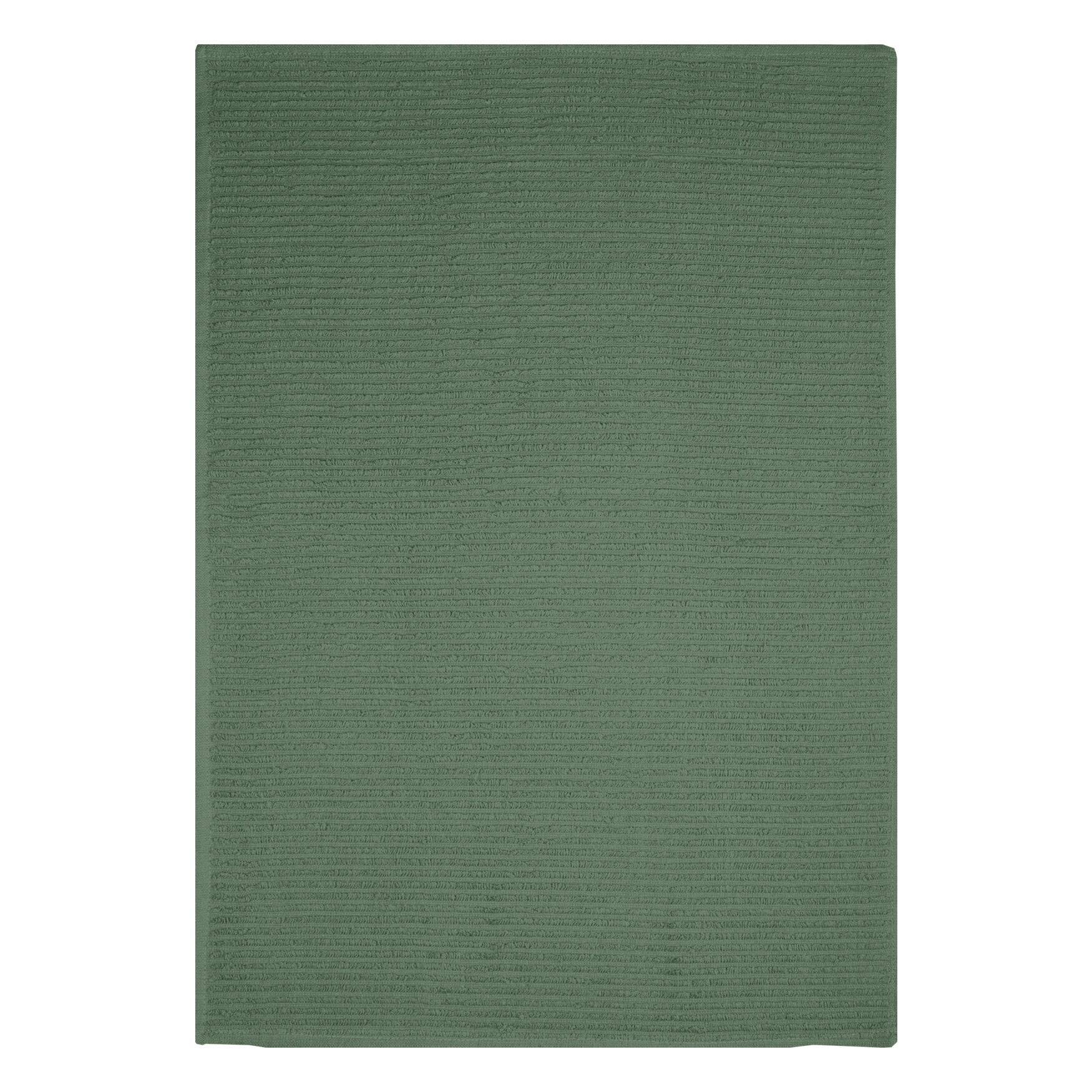 Solid Ridged Cotton Kitchen Dish Towel, Set 4, , alternate image number 3