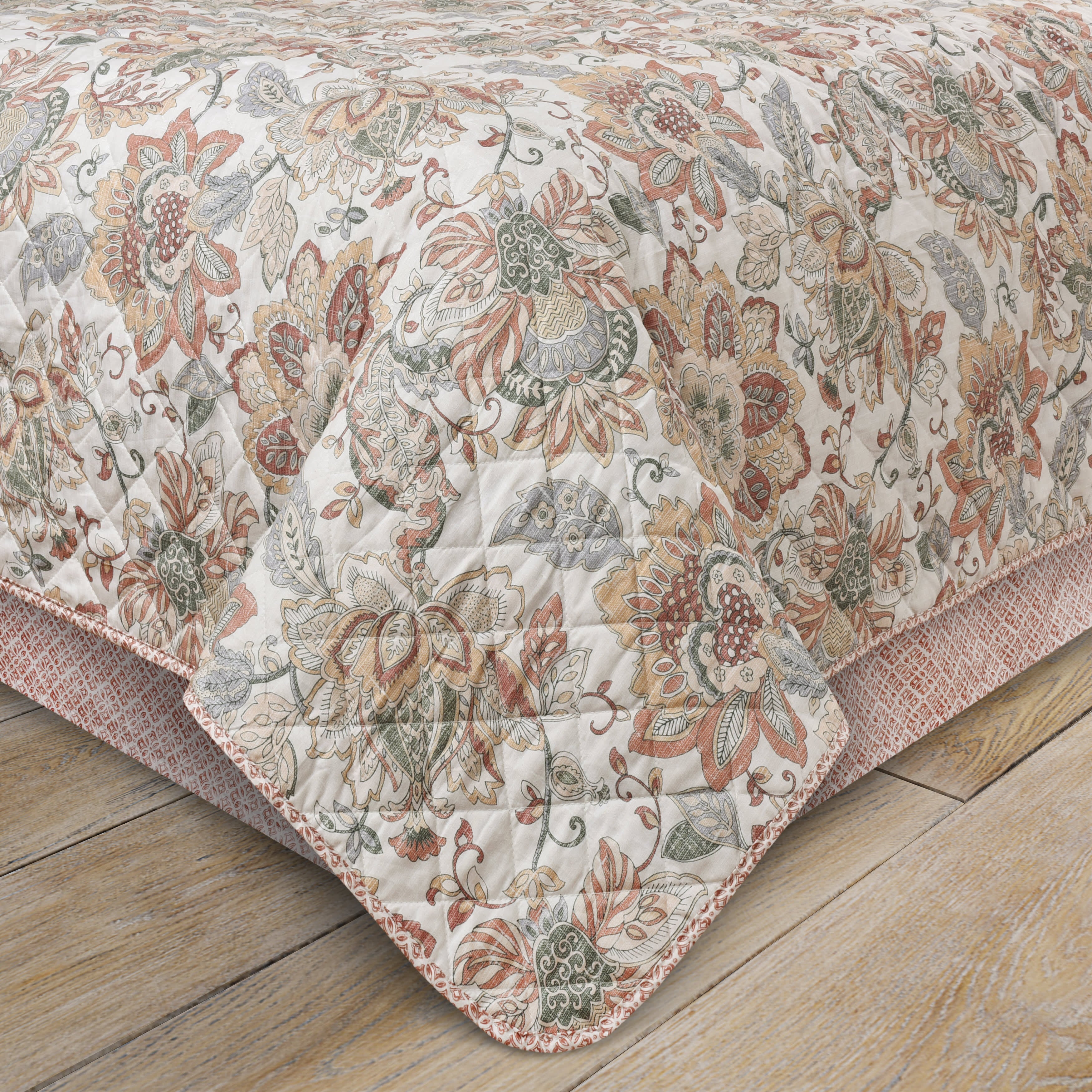 Janessa 3 Piece Quilt Set, SPICE, alternate image number 2