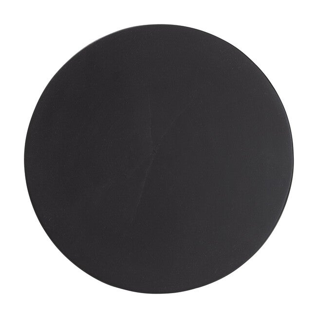 Nomiki Solid Suar Wood Side Table, BLACK, alternate image number 3