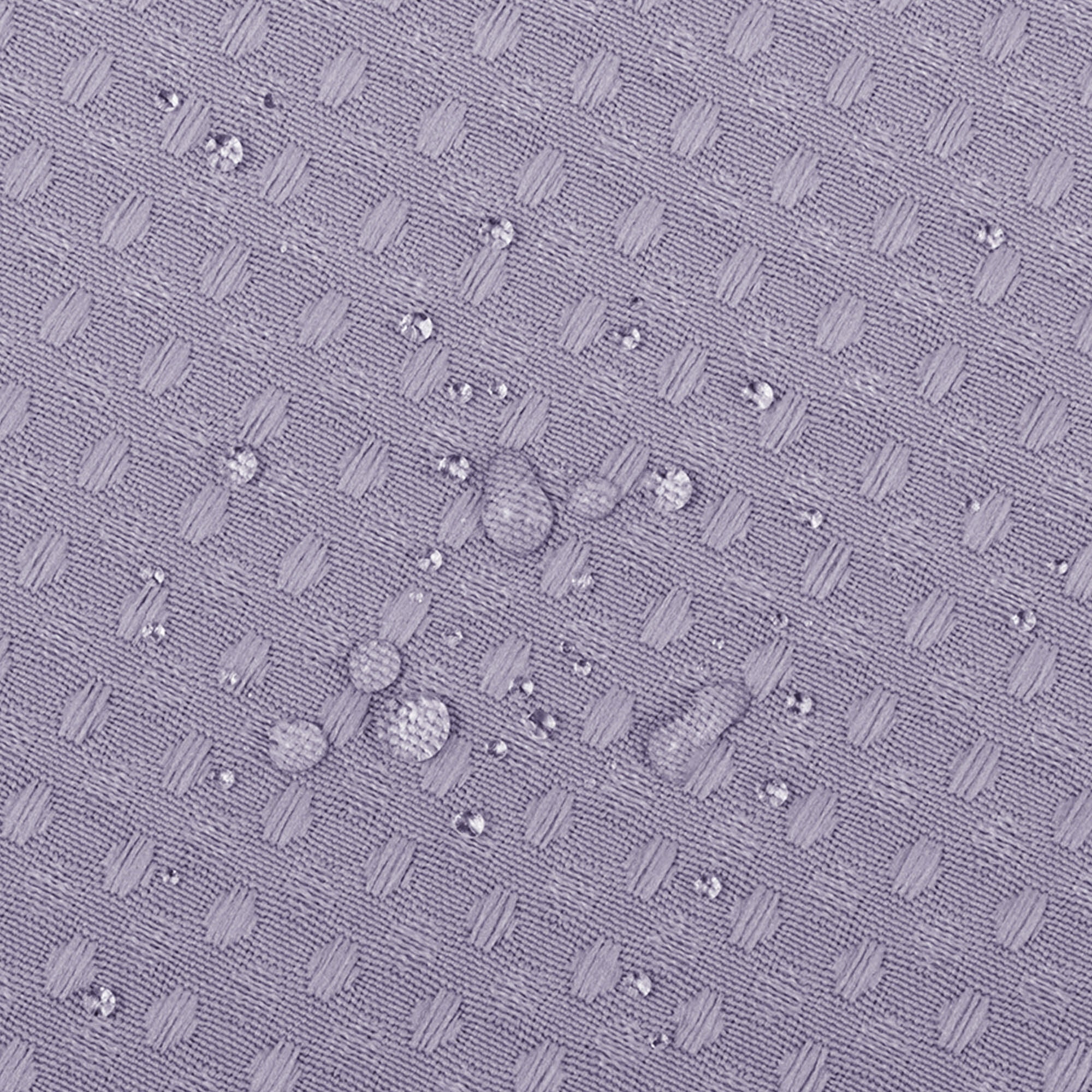 Dobby Waffle Shower Curtain with Snap-in Liner, Hooks included, LAVENDER, alternate image number 6