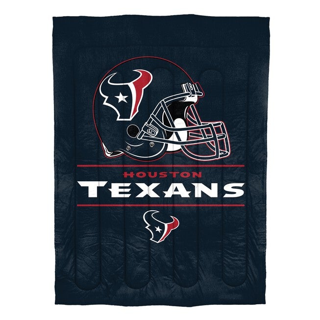 COMFORTER SET DRAFT-TEXANS, , on-hover image number null