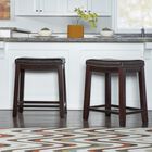 Crowell BROWN BAR STOOL, , alternate image number null