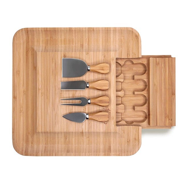 Realtree Cheese Board Charcuterie Set, O, hi-res image number 0