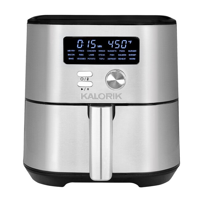 Kalorik MAXX 6 Quart Digital Air Fryer, BLACK, hi-res image number null