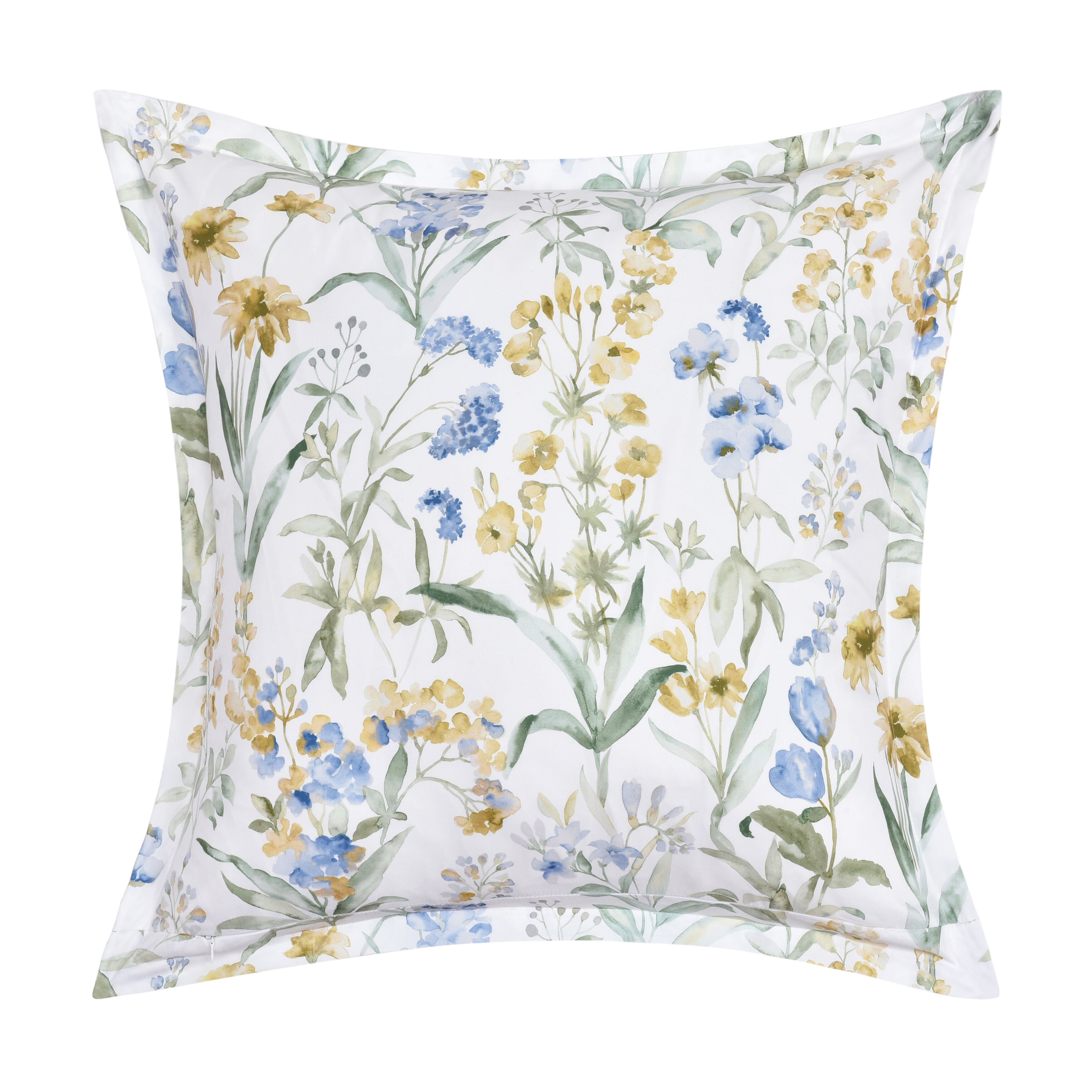 TALLULAH BLUE EURO SHAM, BLUE, on-hover image number 1