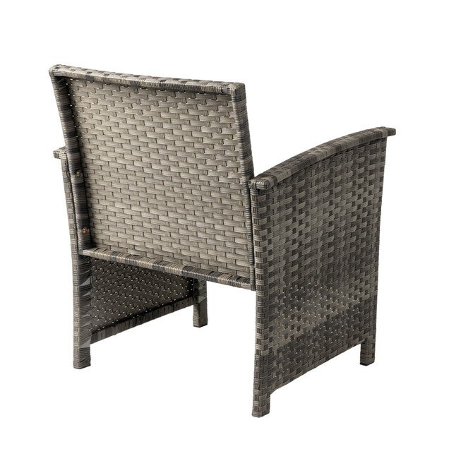 Jareth Wicker Patio Set in Gray, , alternate image number 8