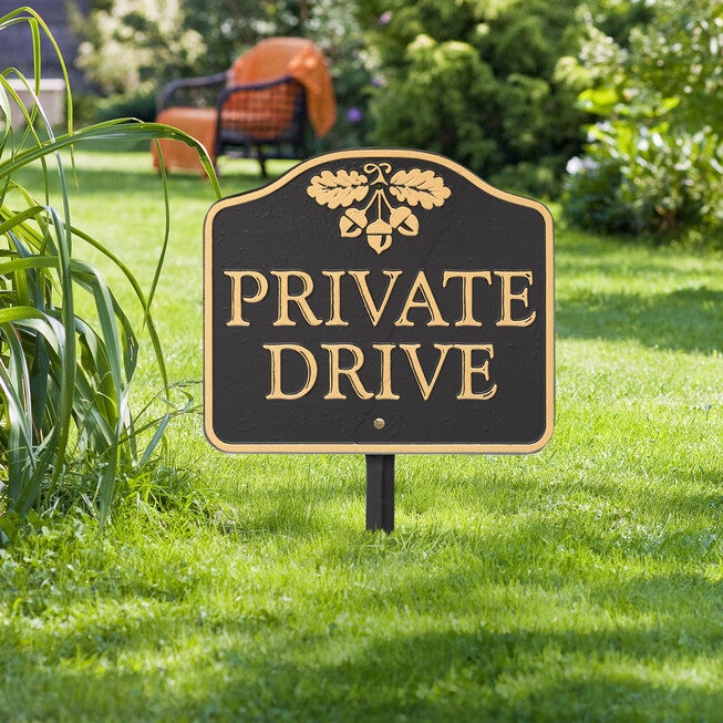 Private Drive Sign, , alternate image number 3