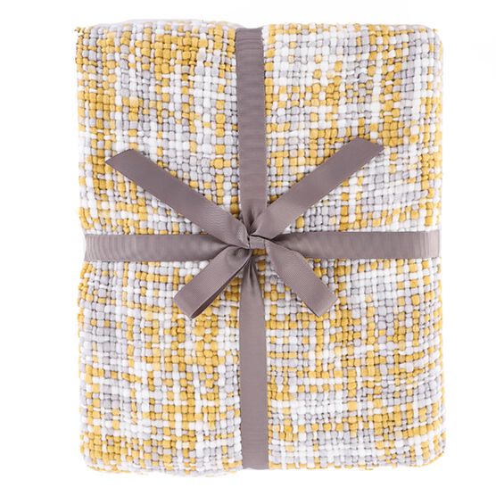 Battilo Home Knitted Throw Sofa Couch Cover Blanket Tassel Soft Acrylic Throws, 50" x 60", , on-hover image number null