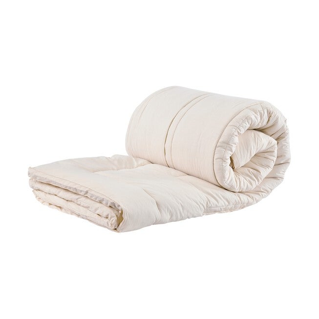 myMerino™ Topper, Organic Merino Wool Mattress Topper, IVORY, hi-res image number 0