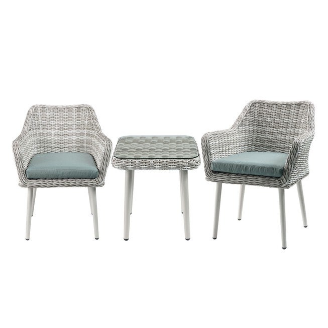 3Pc Patio Bistro Set, GREEN BEIGE, hi-res image number null