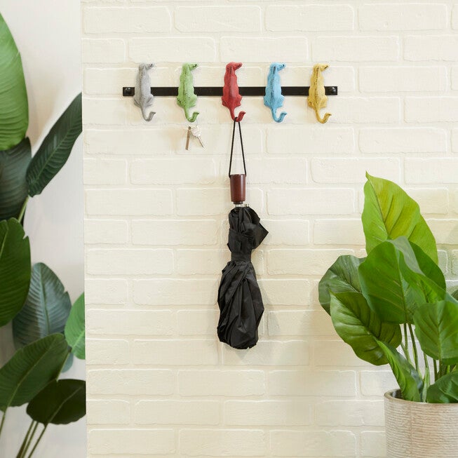 Multi Colored Metal Farmhouse Wall Hook Wall Hook, , alternate image number 7