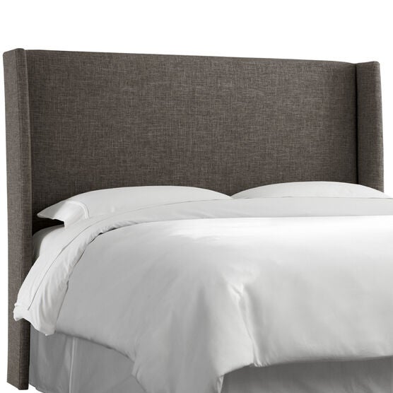 Lawrence Full Wingback Headboard, ZUMA CHARCOAL, hi-res image number null