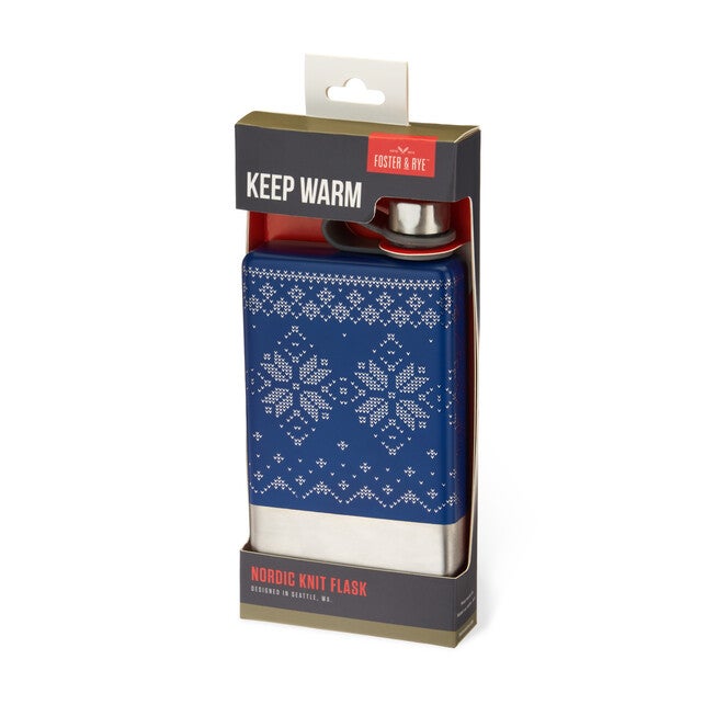 Nordic Knit Beverage Flask, , alternate image number null