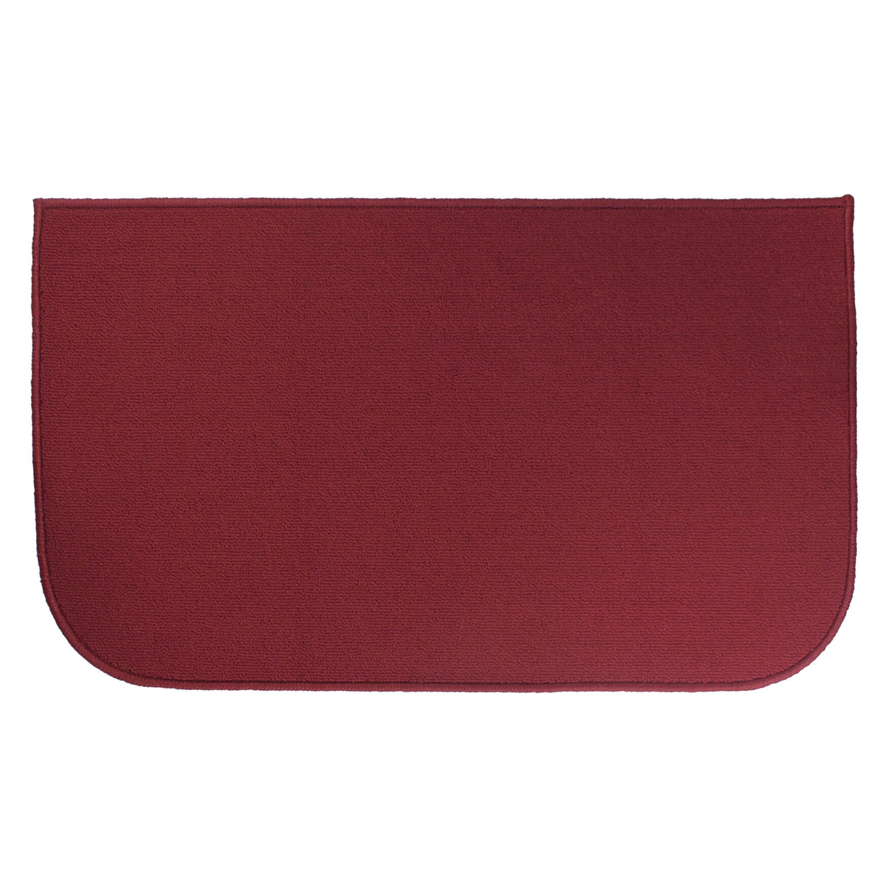 Solid Accent Rug, RED, hi-res image number 0